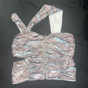 SHEIN size XS top new never worn snake print